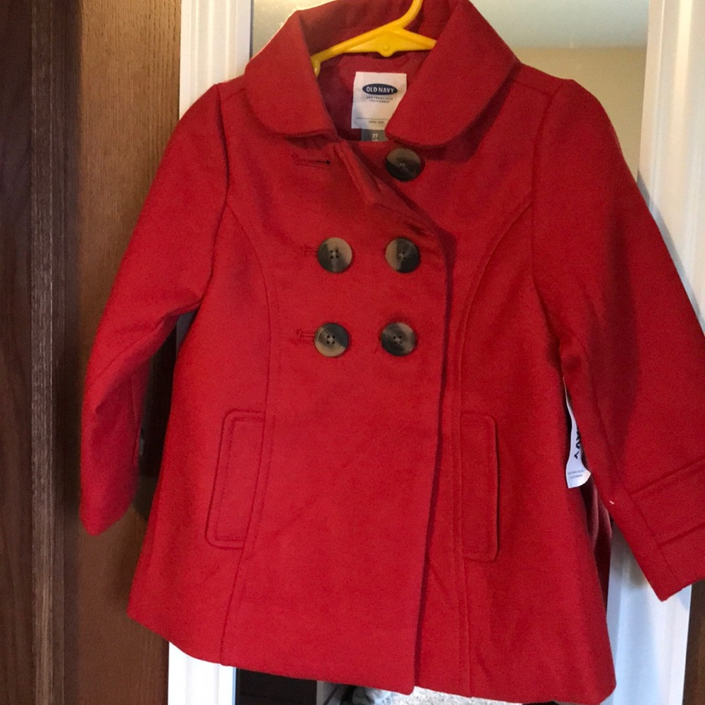 Toddler Peacoat -New